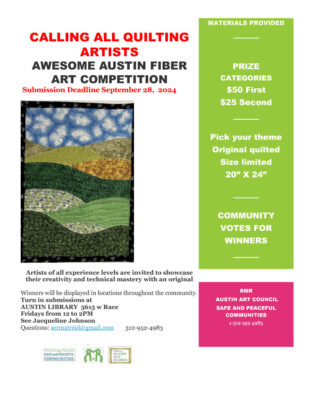 Awesome Austin Fiber Art Competition